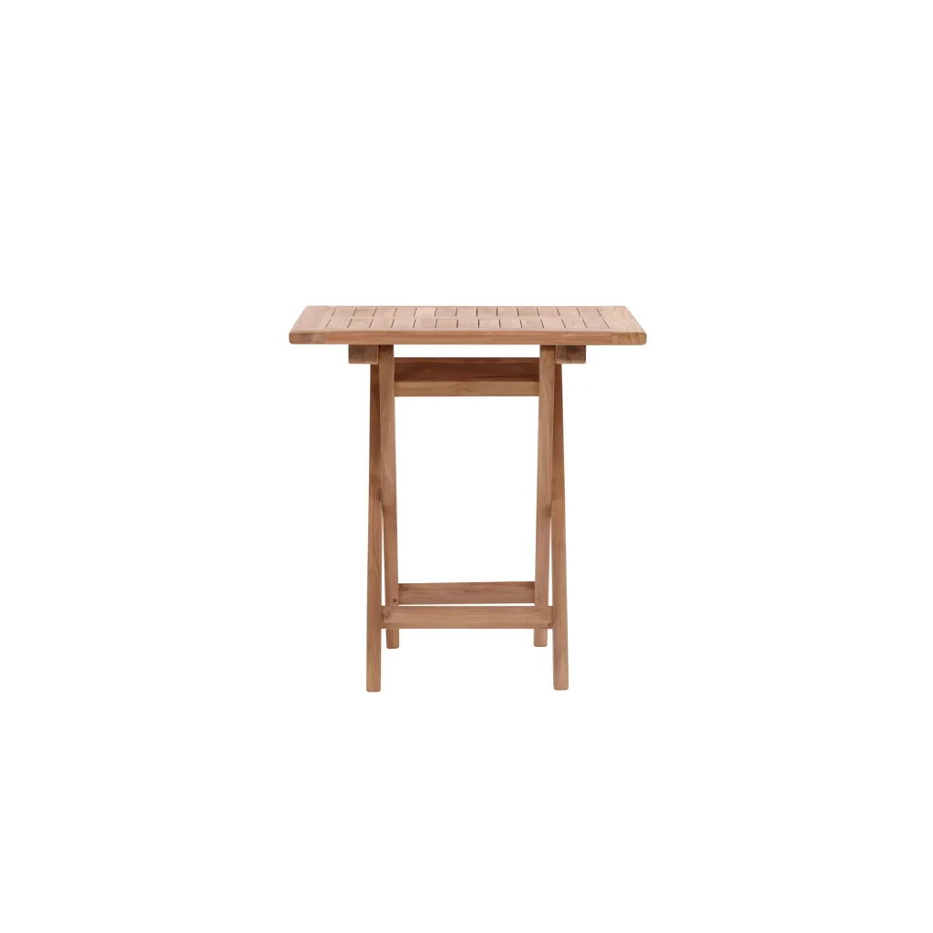 Kenya - Folding Bord- Natural - Teak - 70*70cm