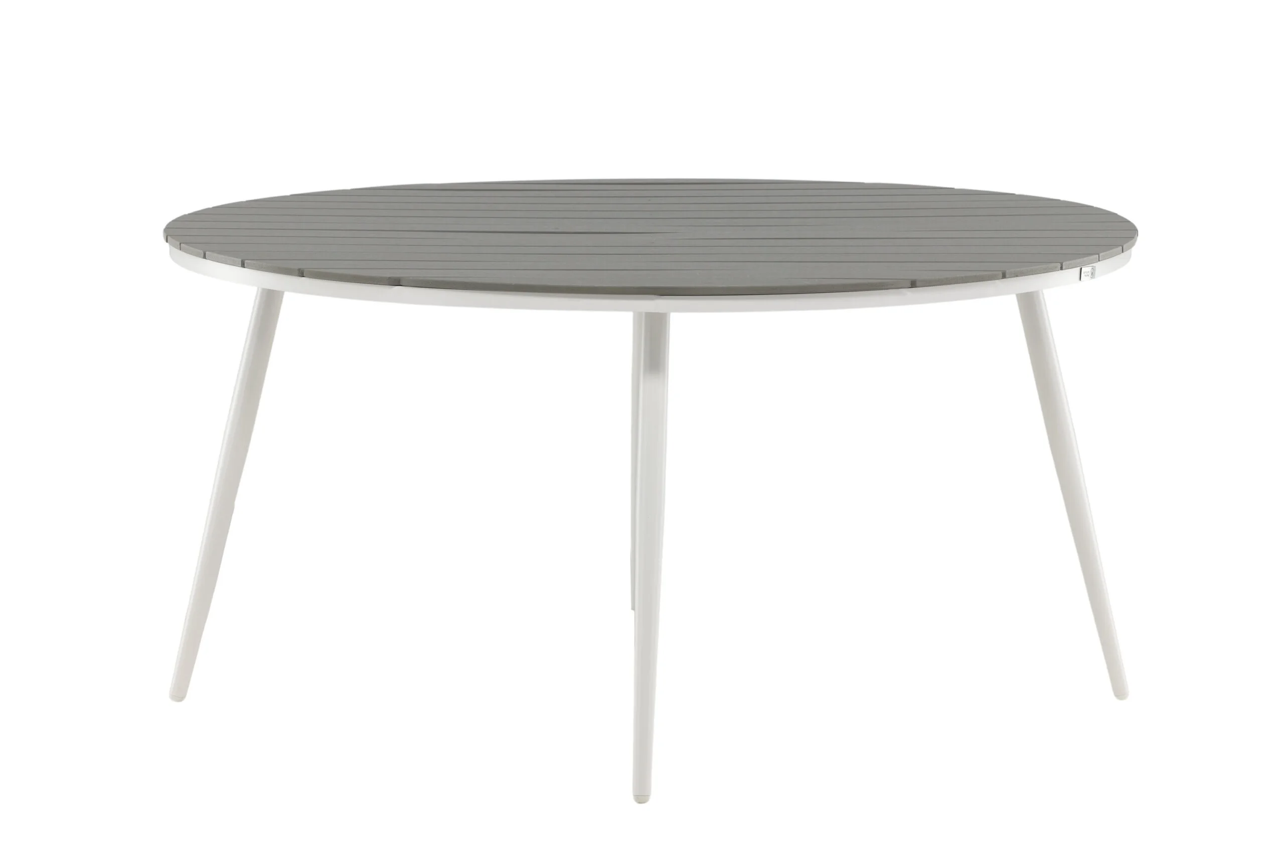 Break - Matbord Runt- Vit / Grey - Alu / Aintwood - 150ø | Matgrupp
