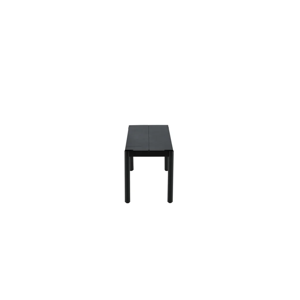 Modena - Bänk- Svart - Aluminium - 180cm