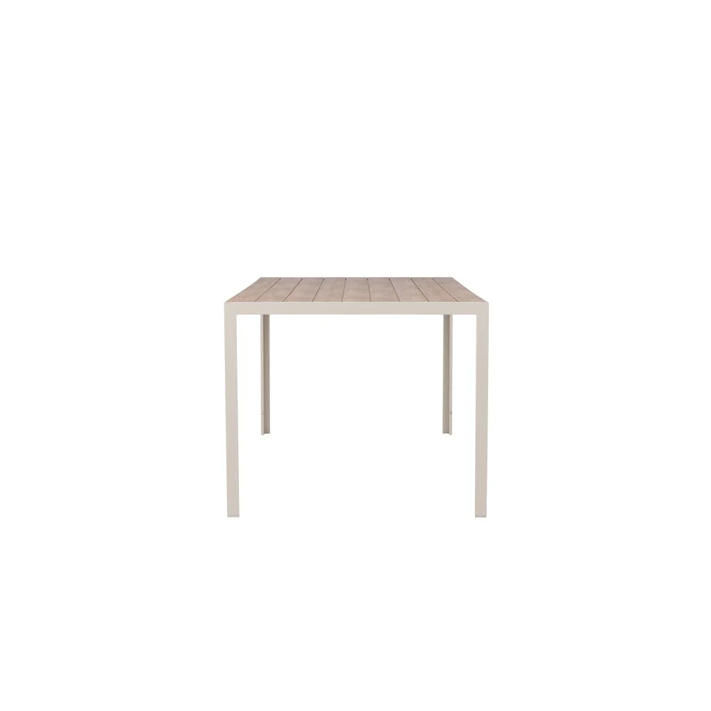 Break Bord 205*90 - Beige/Aintwood Teaklook