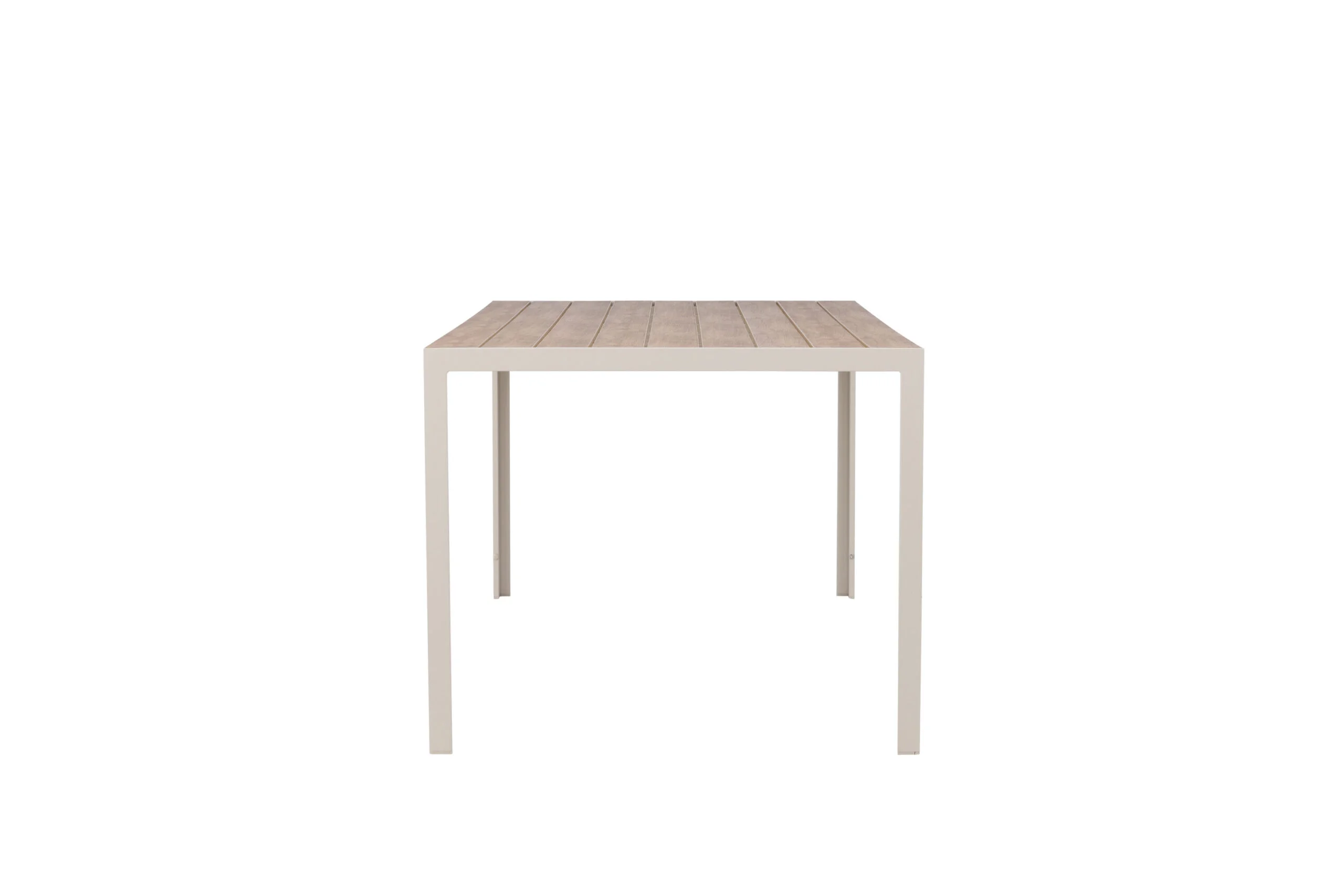 Break Bord 205*90 - Beige/Aintwood Teaklook