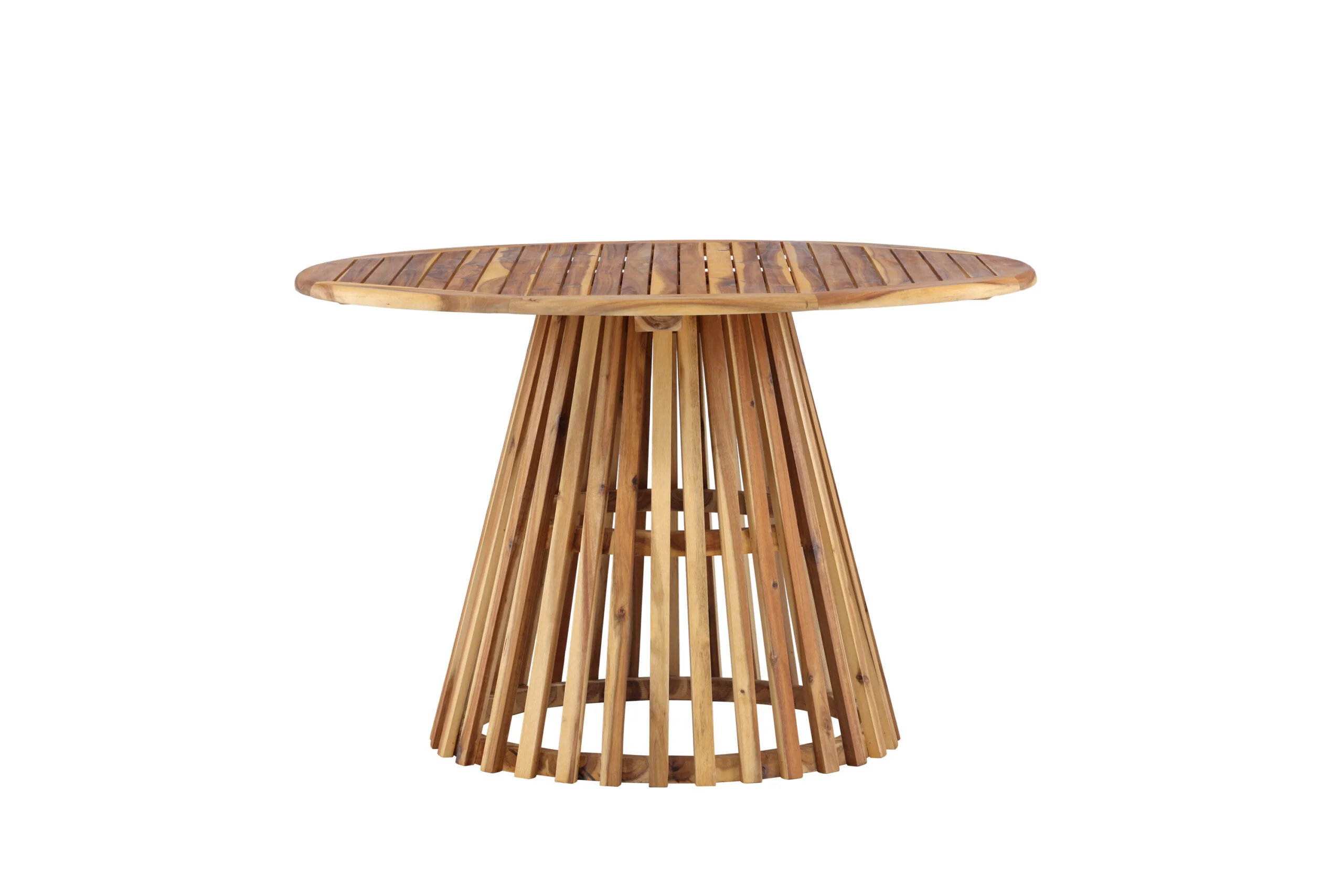 Lumpur Middagtable Akacia - Teaklook / Runt Ø120 cm**75
