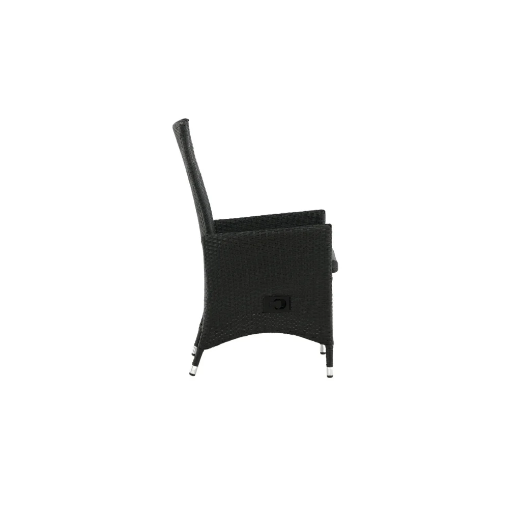 Padova Stol (Recliner) - Svart/Grey | Stol för matbord