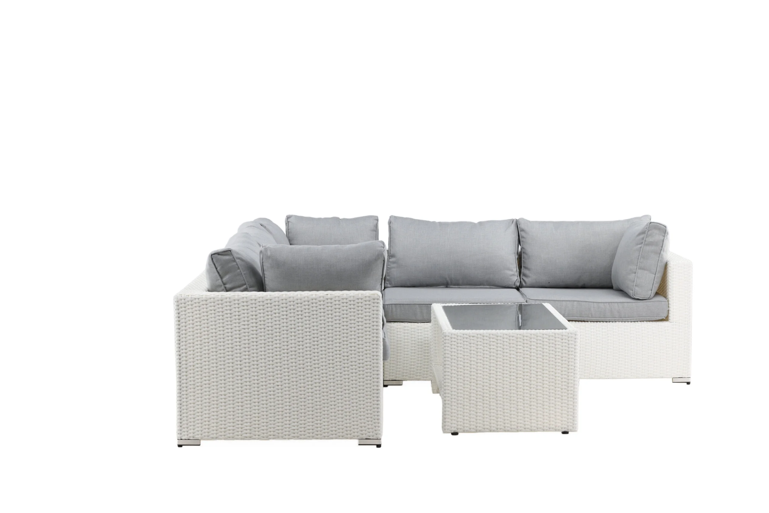 Amazon Module Soffa set 3+2+1 - Vit/Grey | Soffgrupp