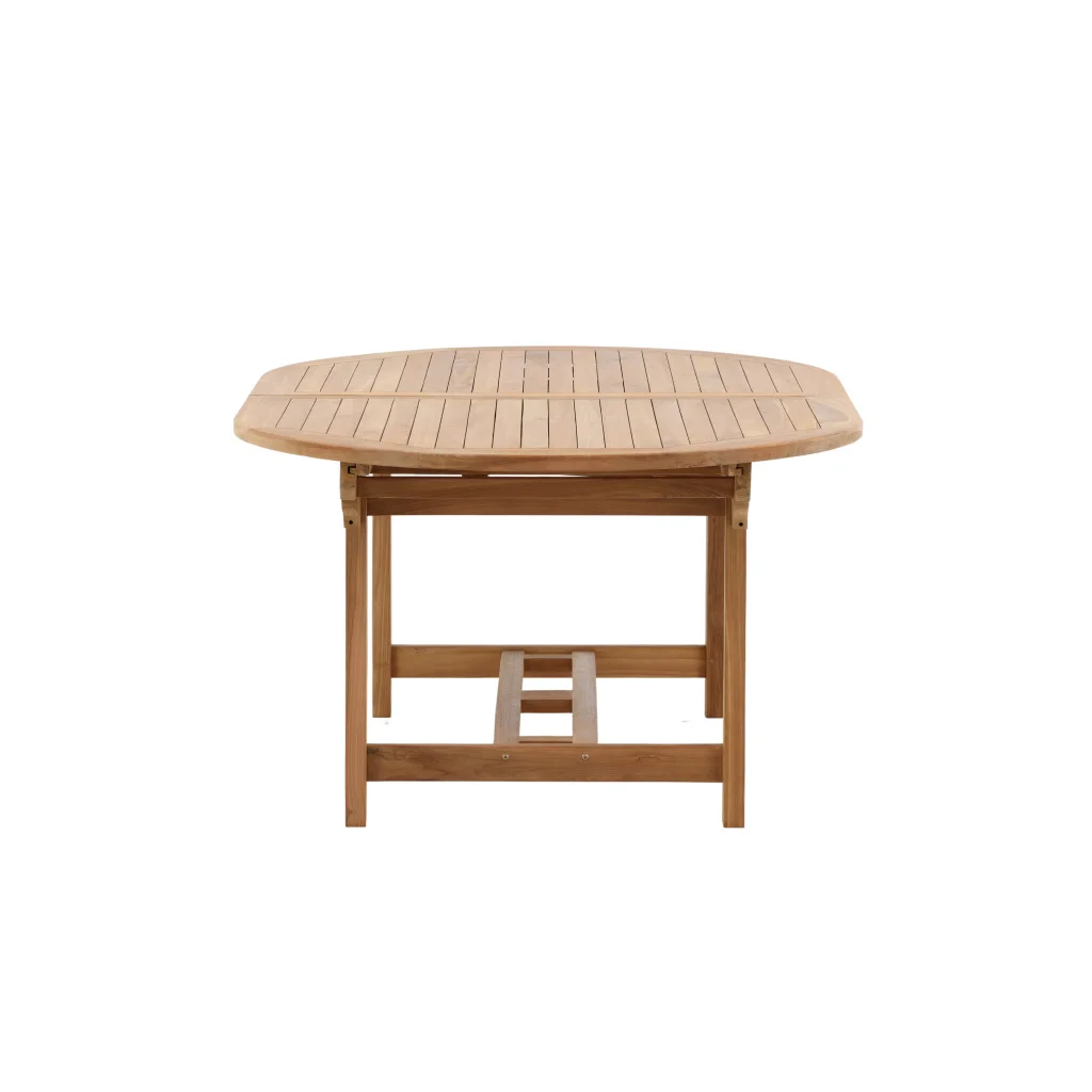 Kenya Oval Matbord 180/240*120*H75 -Teak | Matgrupp