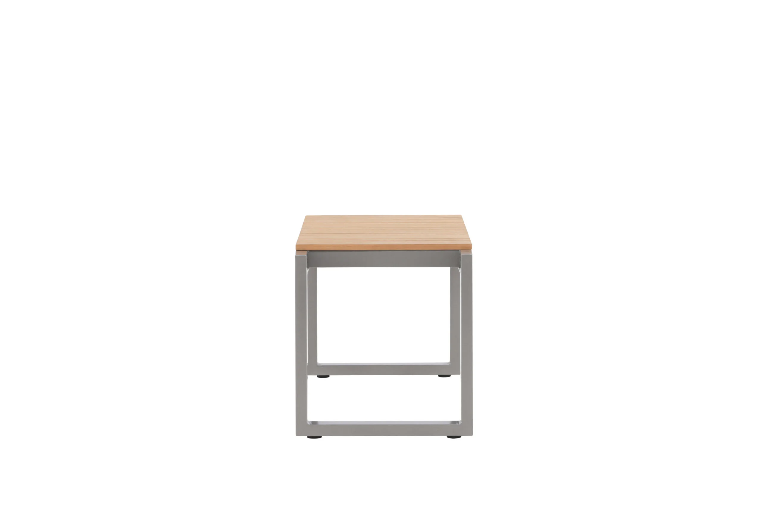 Zenia Bänk 100cm - Akacia / Zink