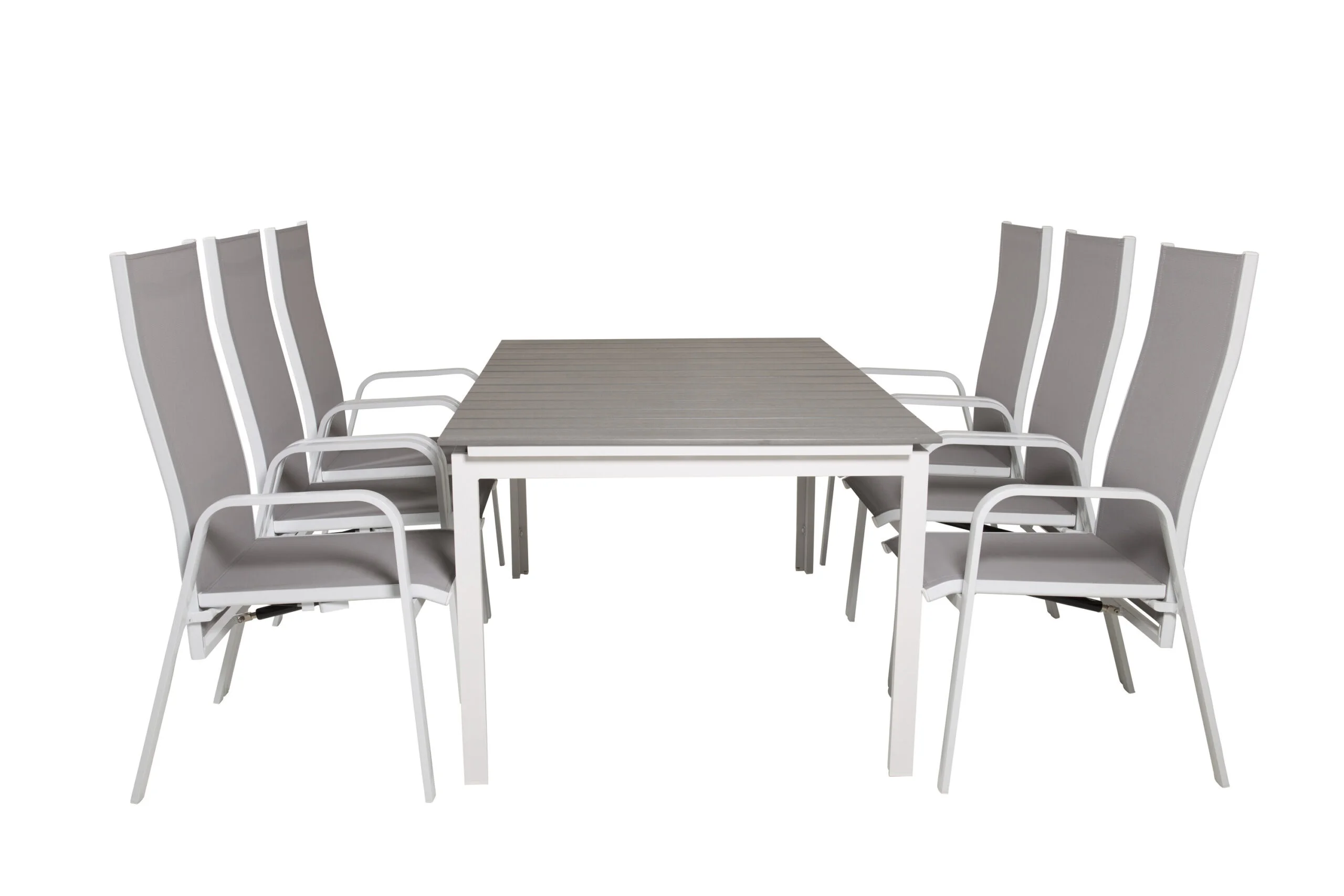 Levels Bord 160/240 - Vit/Grey - Copacabana Recliner Stol - Vit/Grey 6 | Stol för matbord
