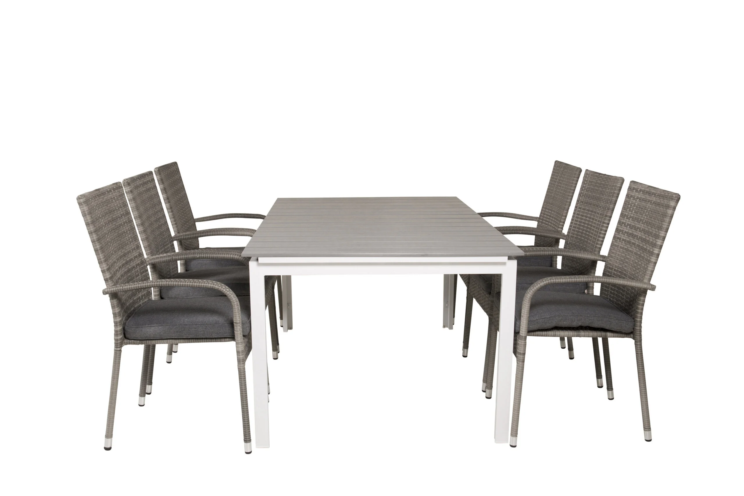 Levels Bord 160/240 - Vit/Grey - Anna Stol - Grey 6 | Stol för matbord