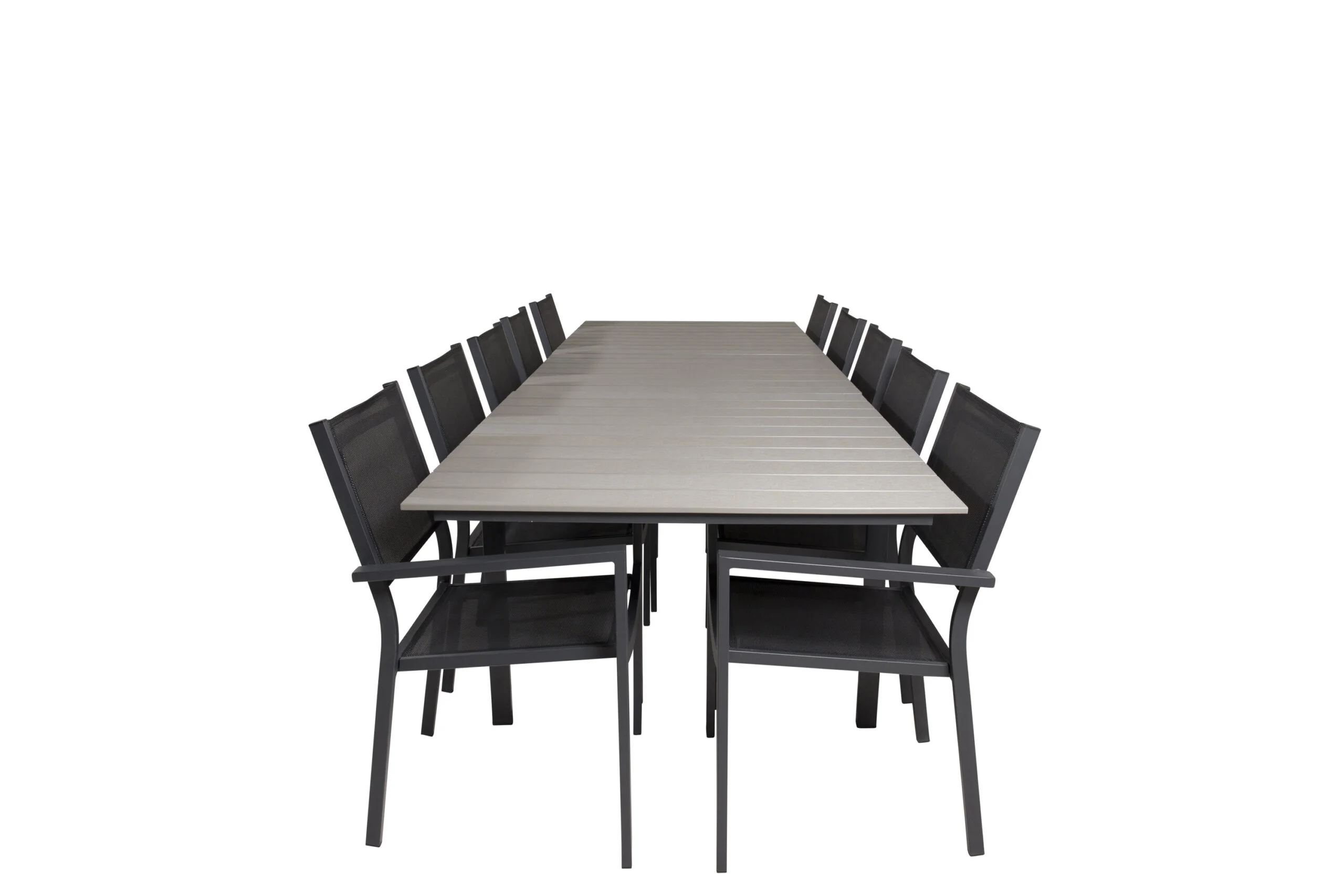 Levels Bord 229/310 - Svart/Grey - Copacabana stapelstol - Svart/Svart 10