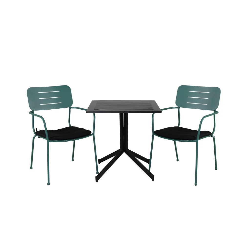Way café table 70*70+Nicke Middag chair w. armrest