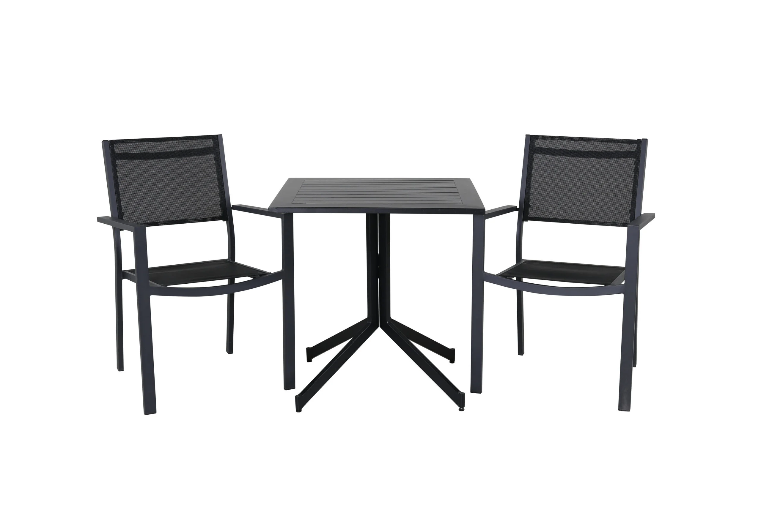 Way café table 70*70+Copacabana stapelstol