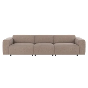 Willard soffa 4-sits beige tyg Brenda