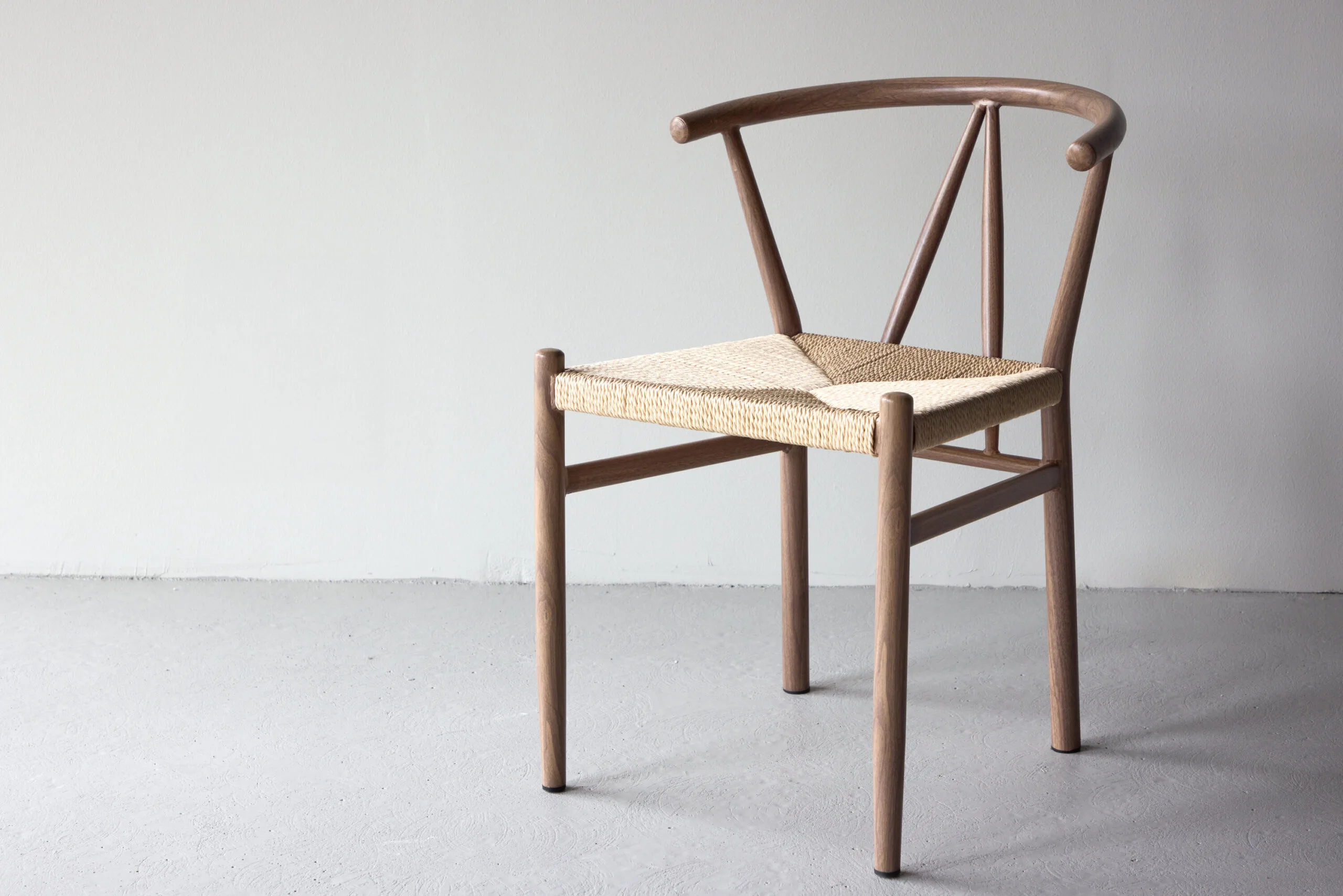 Alfons Dining Chair - Woodlook / Natur Rope