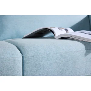 Sky 3-Seat Sofa - Vitwash / Baby Blå