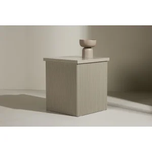 Lenox Side Table 40x40x45 cm - Beige