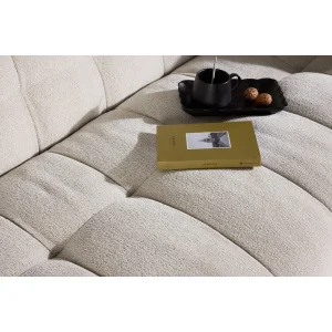 Malou 3-Seat Sofa - Beige Fabric