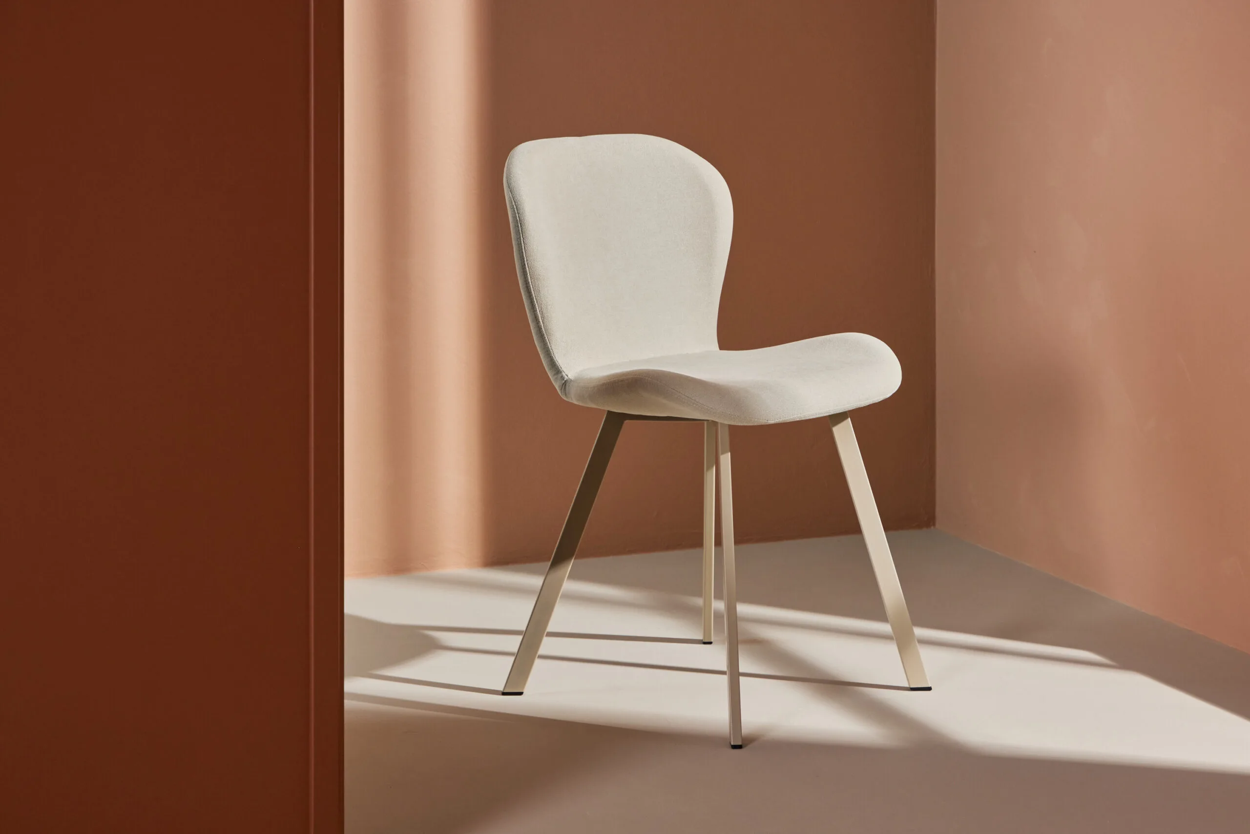 Lilja Dining Chair - Beige / Beige Fabric