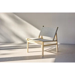Millo Lounge Chair - Natur/Grå