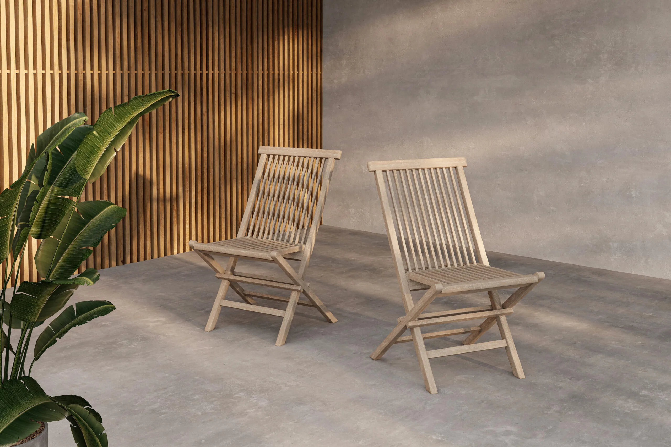 Kenya Dining Chair 2-Pack - Vitwash