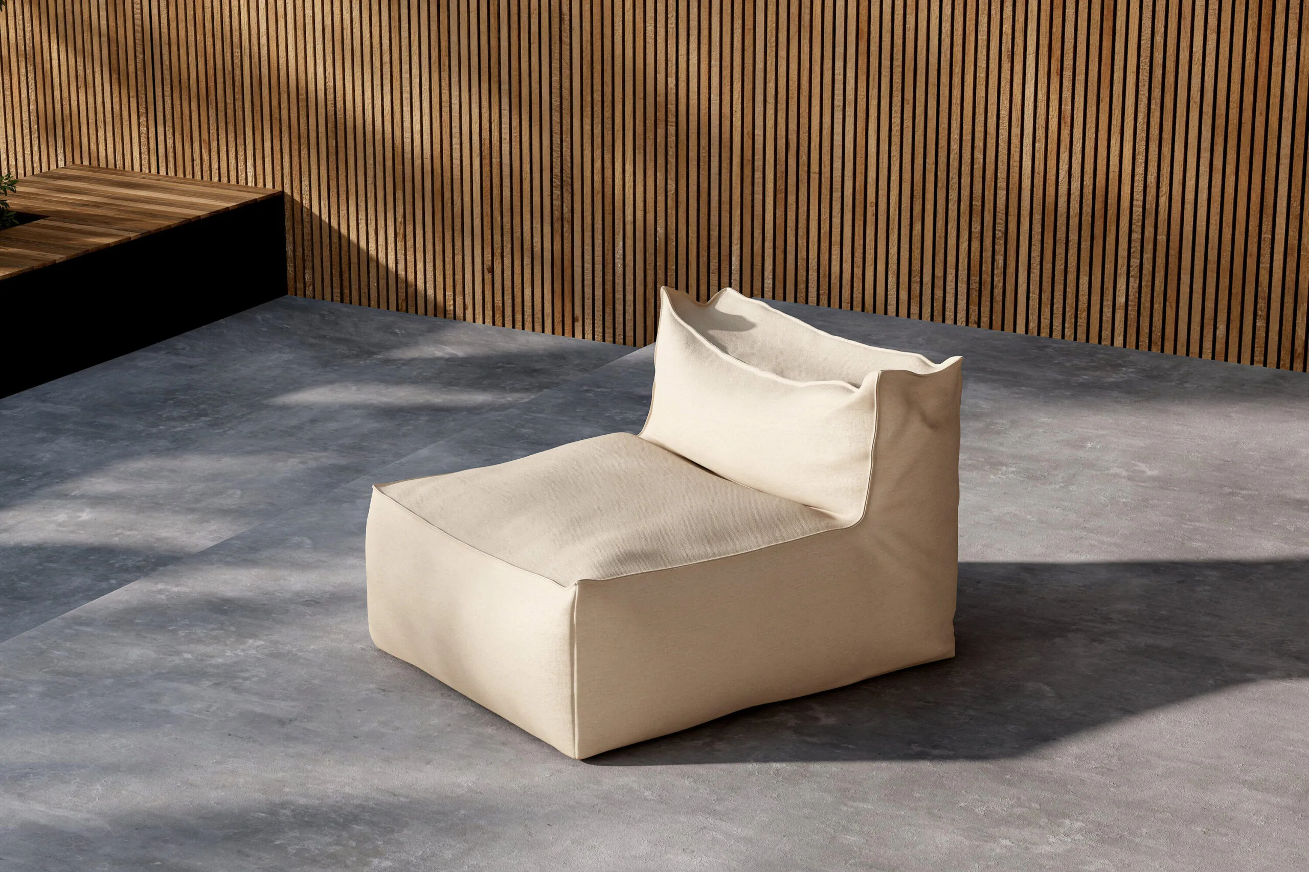 Rambo Lounge Sofa Middle - Beige /