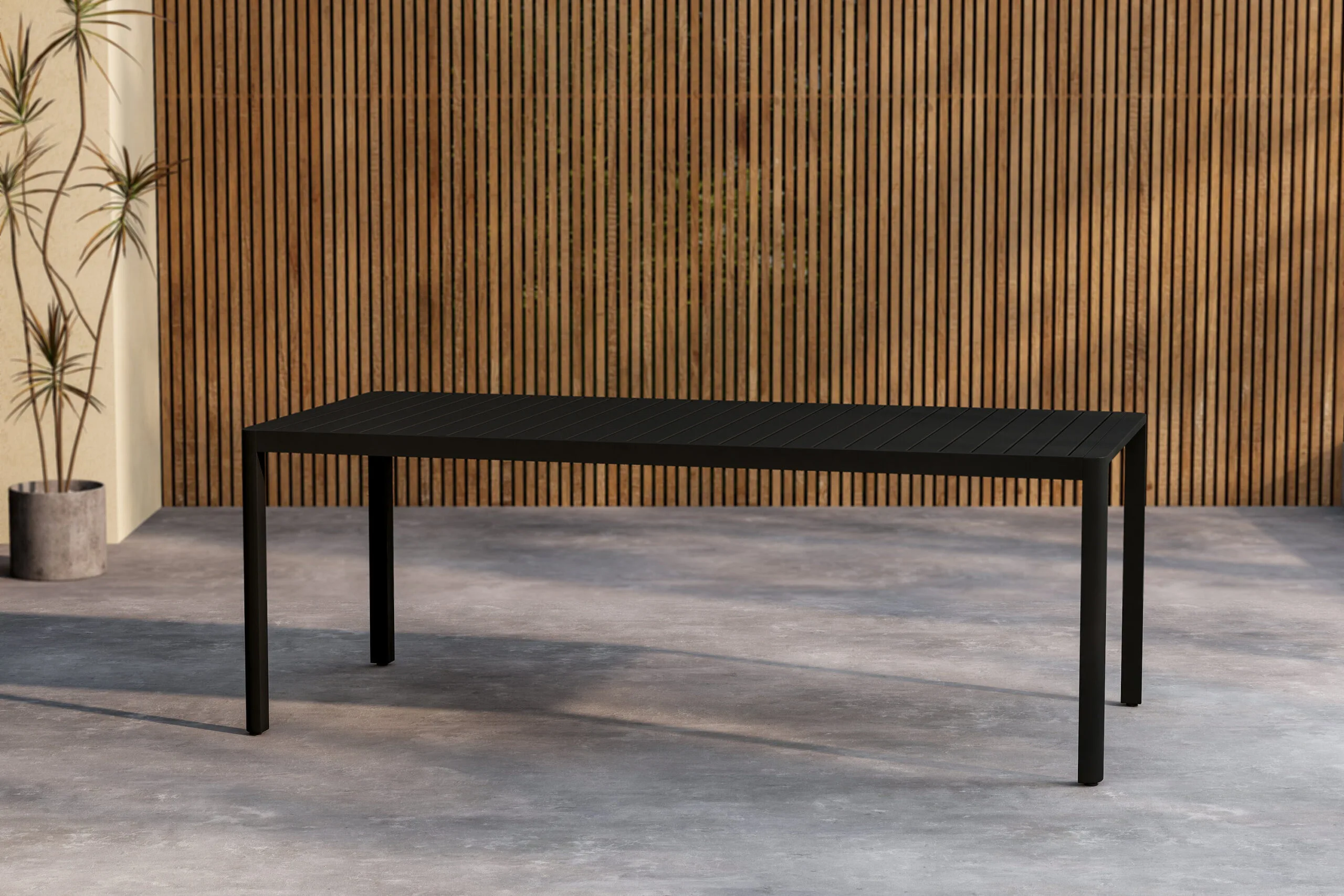 Giardini Dining Table 200x90x72 - Svart