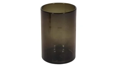 GLASSVASE Hög, mörkgrå – Dina Möbler