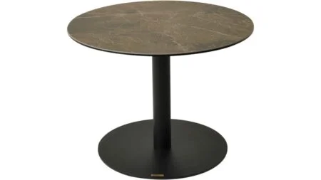 Levang Ø60 cm Keramisk Topp – Brun – Dina Möbler