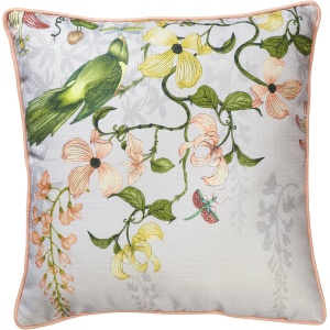 Camille Kuddfodral Korall 45x45cm