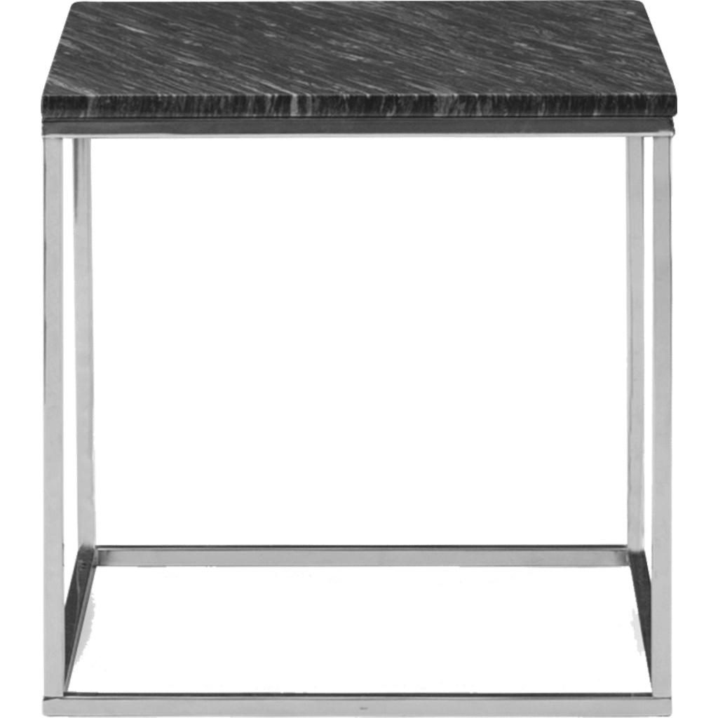 Marble lampbord silver 50 cm