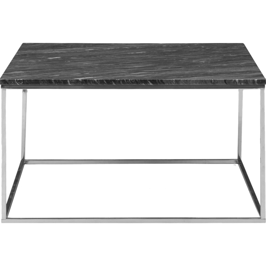 Marble soffbord silver 90 cm