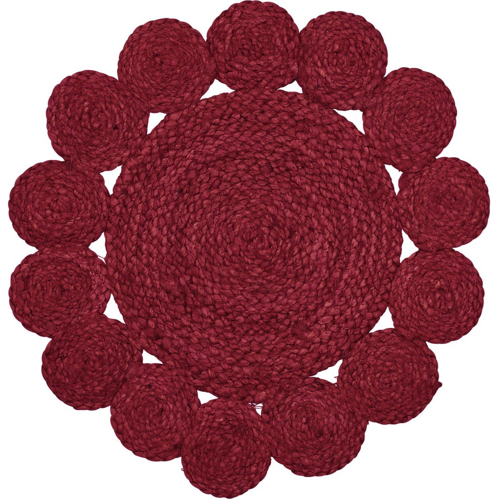Dal Tablett Röd 40cm