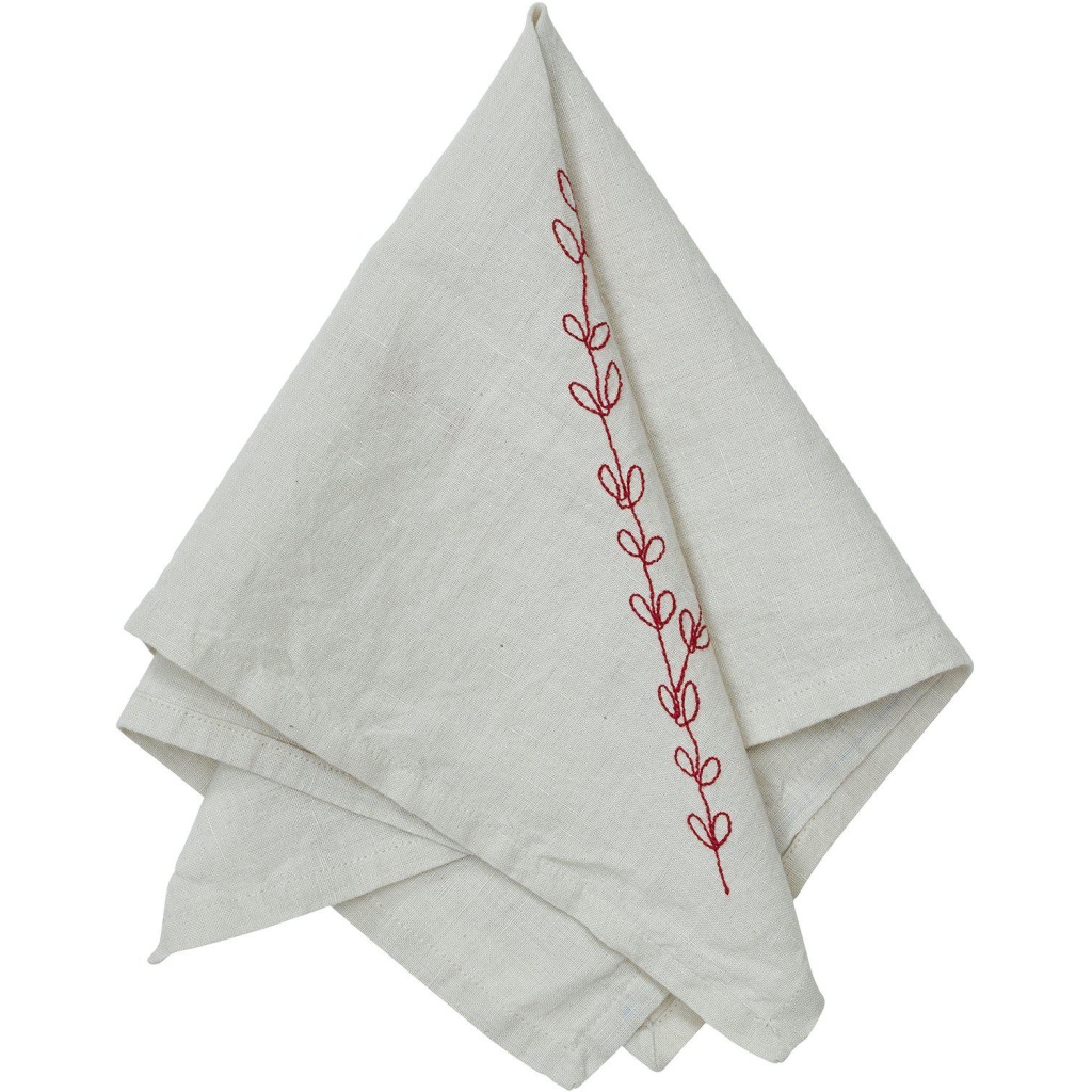 Amie Servett Röd 45x45cm