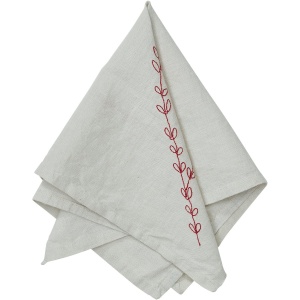Amie Servett Röd 45x45cm