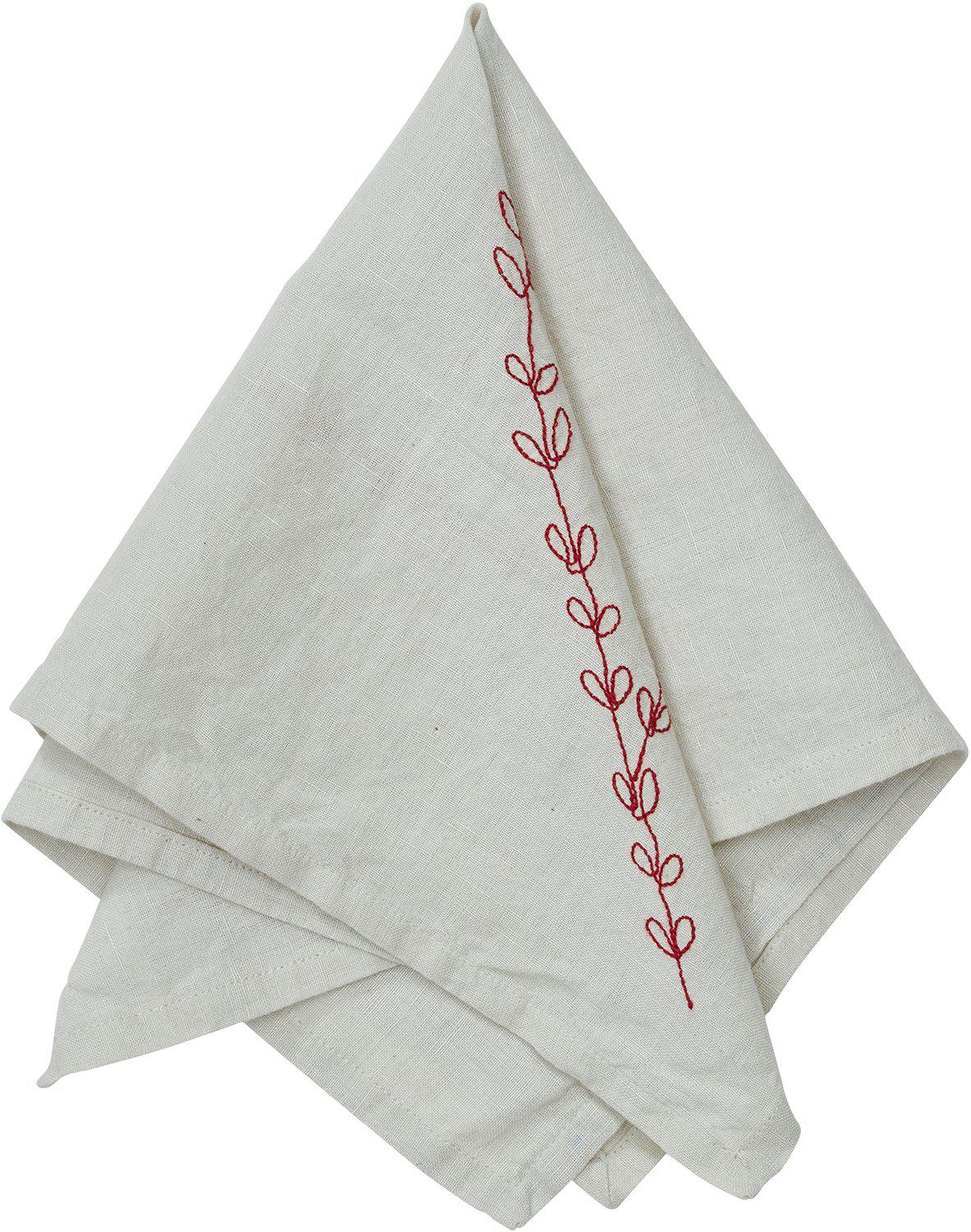 Amie Servett Röd 45x45cm