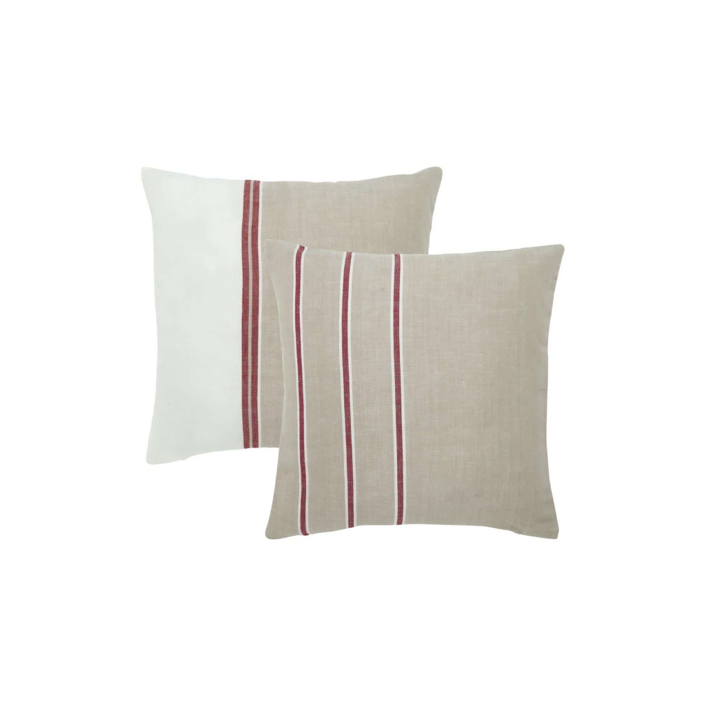 Caisa Kuddfodral 2P Linne 2x45x45cm