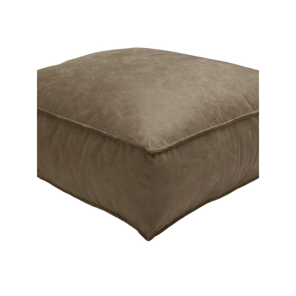 Lycke Sittpuff Lj brun 50x50x15cm