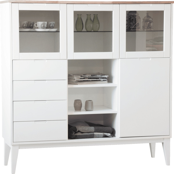 Åsa highboard vit