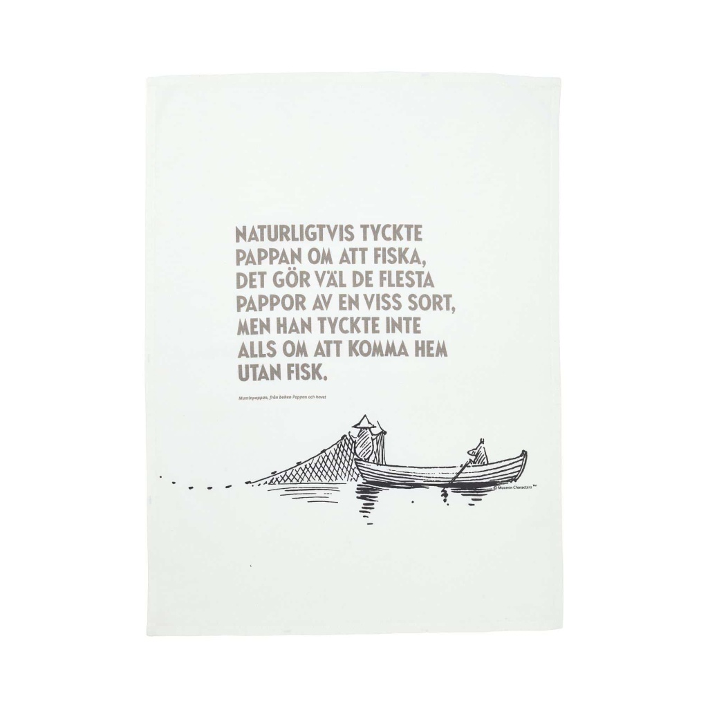 Fiska Kökshandduk Grå 50x70cm