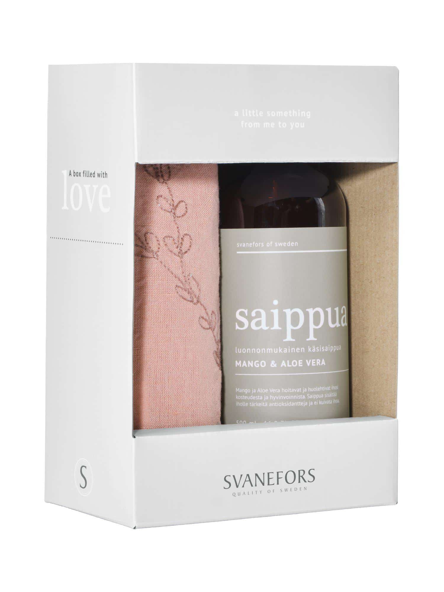 A box with love Saippua & Amie Rose