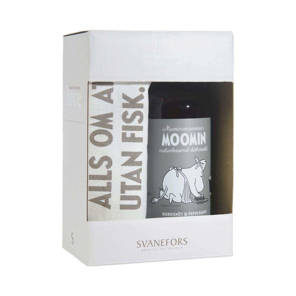 A box with Mumin Disk & Fiska
