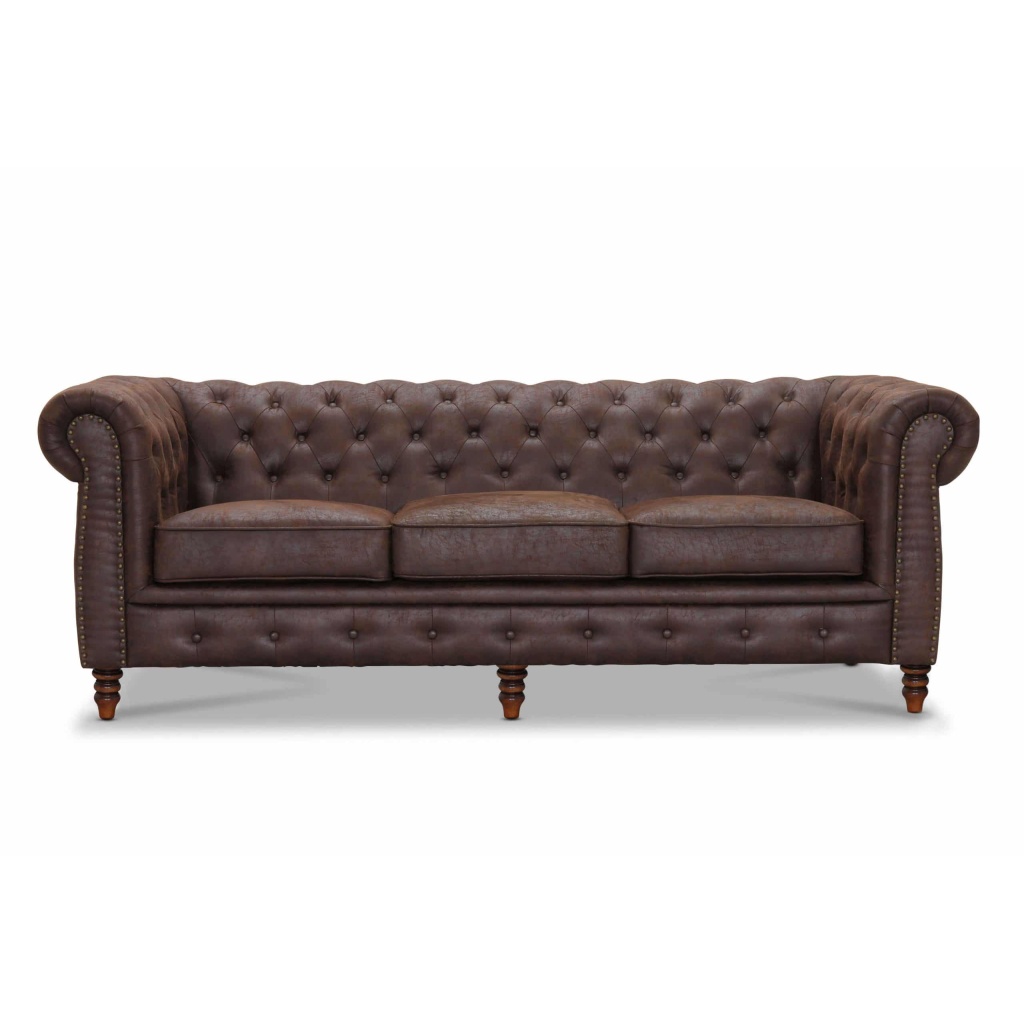 Chester 3-sits Soffa Vintage Chesterfield