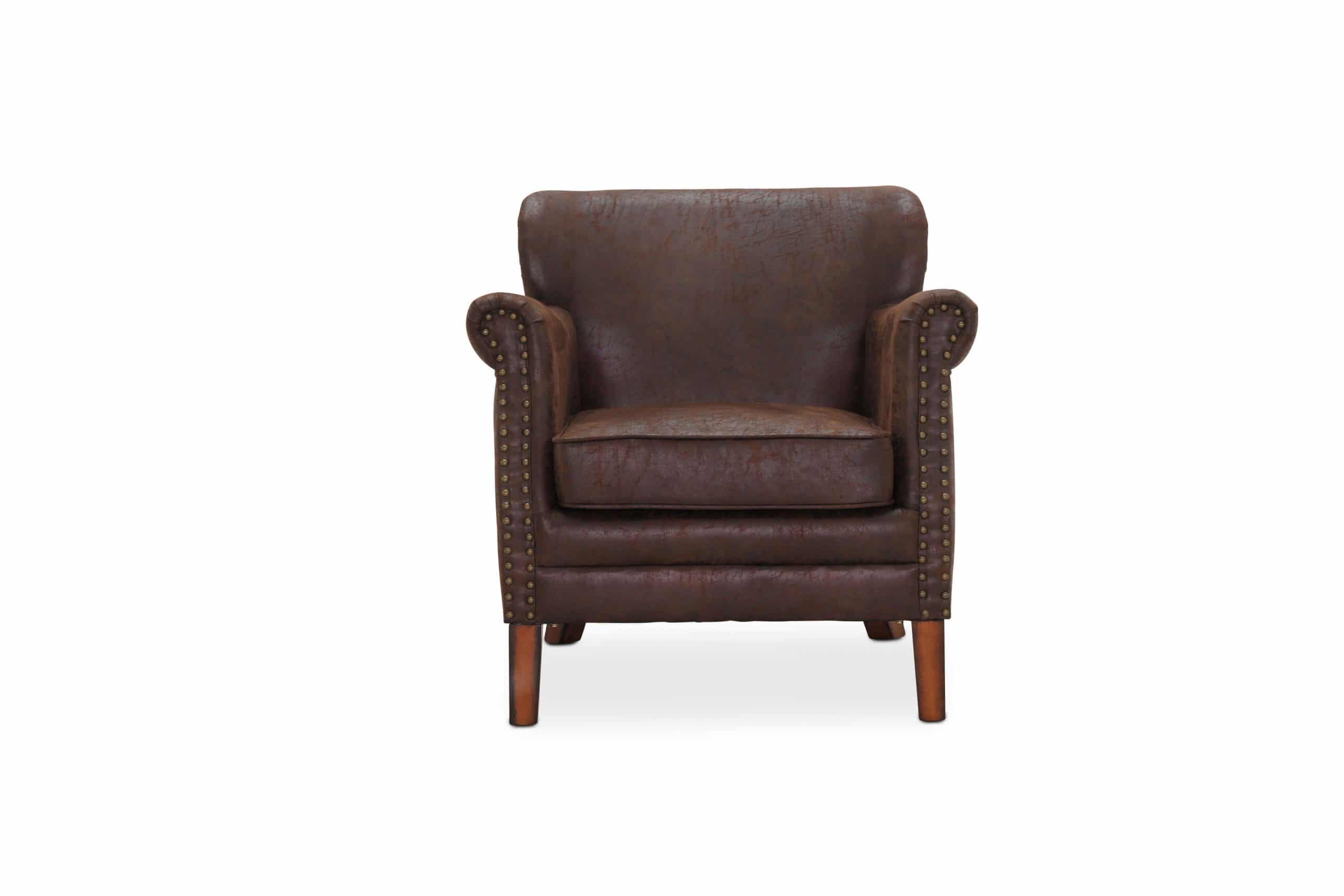 Corby Clubfåtölj Vintage Brun