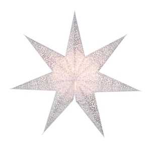 Julstjärna - Antique - 48x48x14cm - Vit - Star Trading
