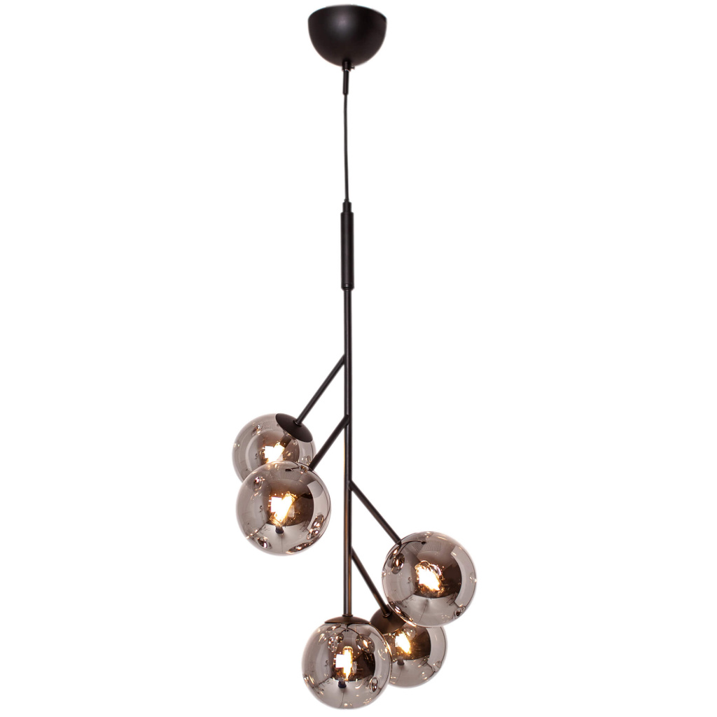 Athena taklampa 67x33cm mattsvart