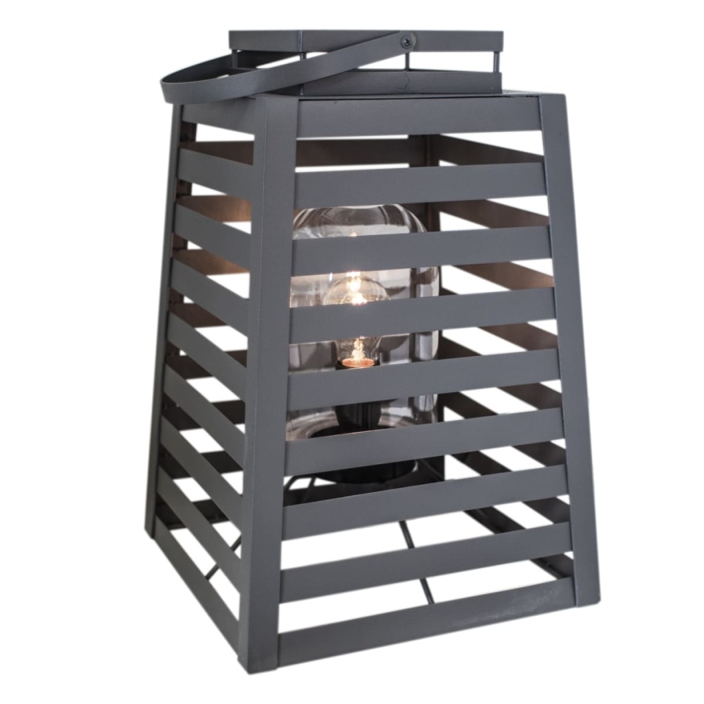 Yankton bord/golvlampa IP44 Sandgrå