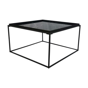 Grace soffbord 80×80cm Svart