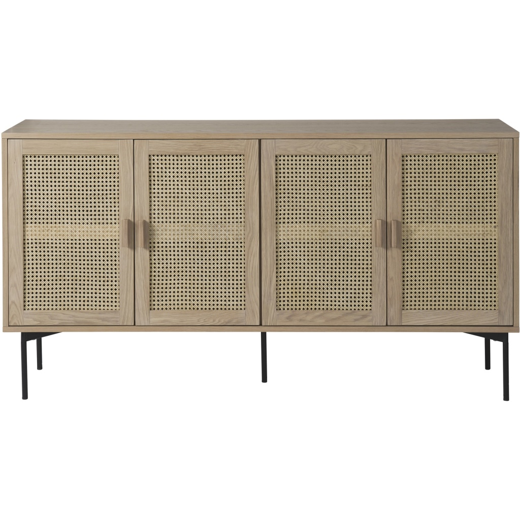 RAFFELS Sideboard 4 dörr/ek WL100
