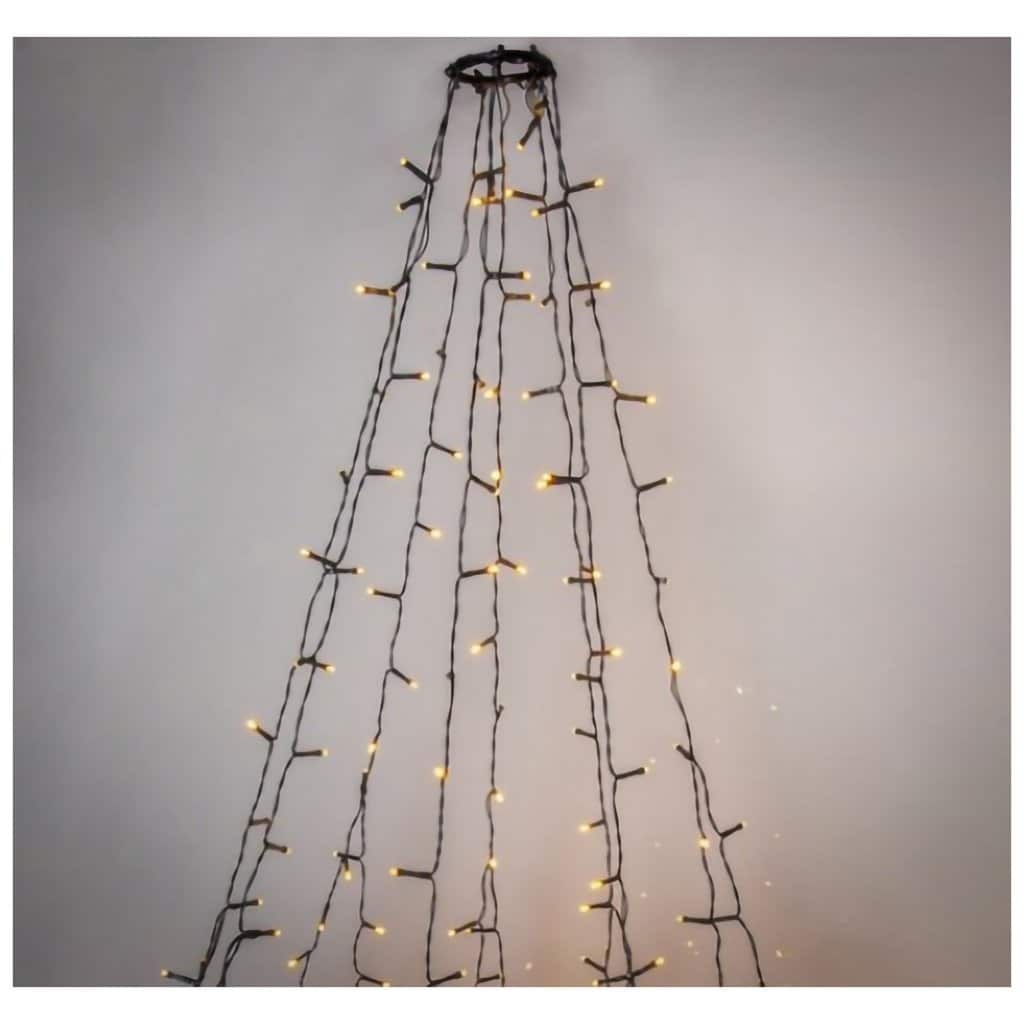 Julgransslinga/Ljusslinga Golden Warm White - LED - 700x200cm - Star Trading