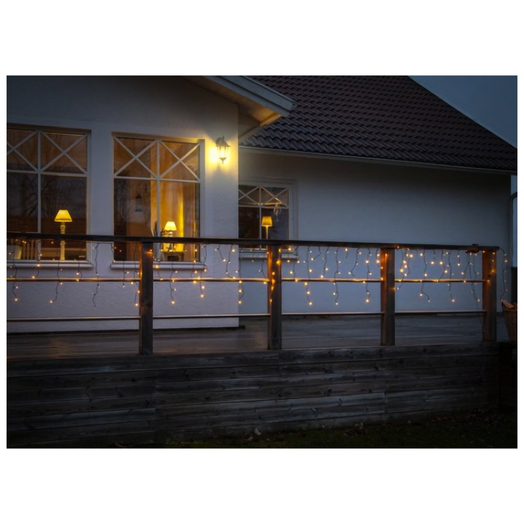 Ljusslinga/Istappsslinga Golden Warm White - LED - 1190x55cm - Star Trading