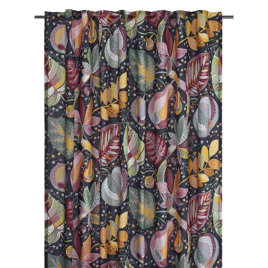 A&E Gardin 2P Blå 2x145x250cm